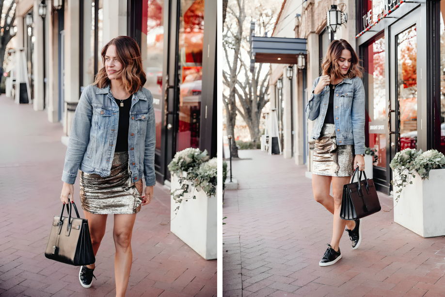 Casual Day Look with a Denim Jacket