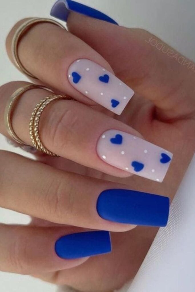 Summer Blue Nail Designs