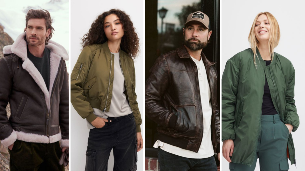 Try a Sherpa Bomber Jacket