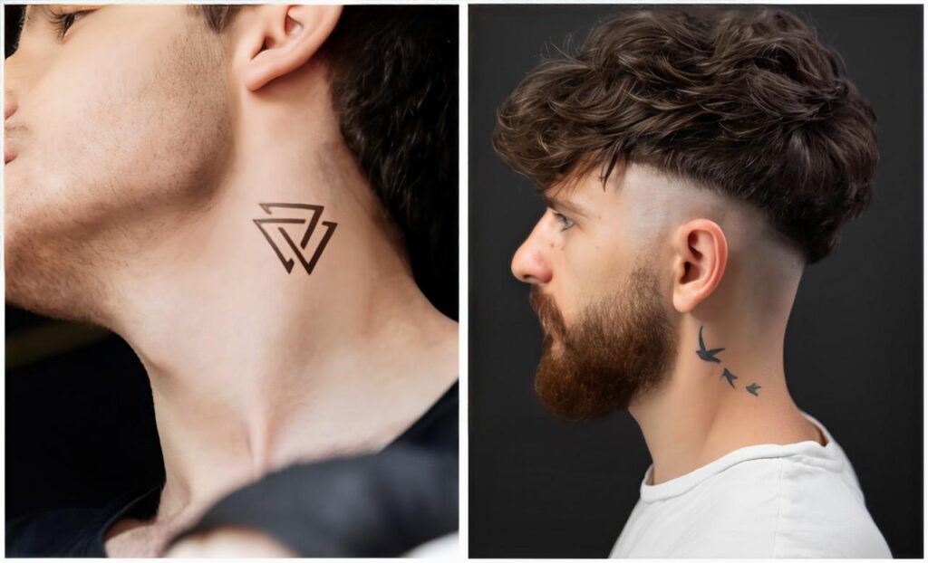 Neck tattoos