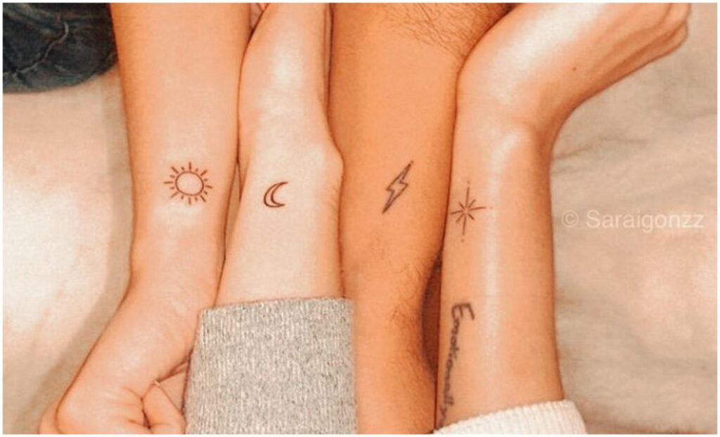 Best Friend Tattoos for Groups