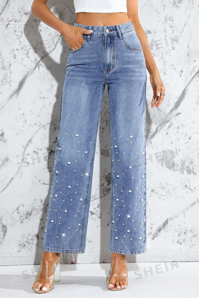 Rhinestone Jeans