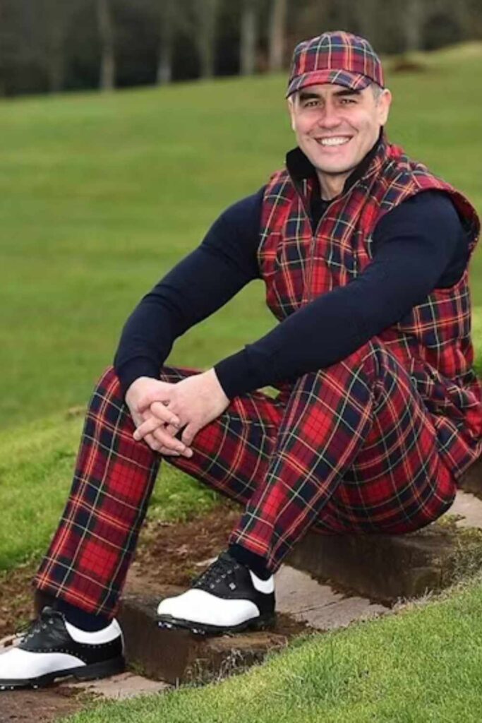 Plaid Golf Pants